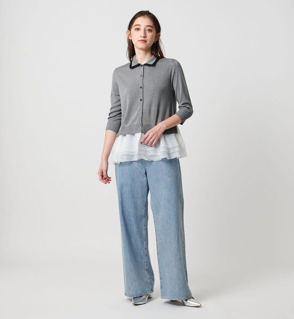 レディー ポロコンビ ニット ウォッシャブル（UNITED ARROWS）｜ルミネ