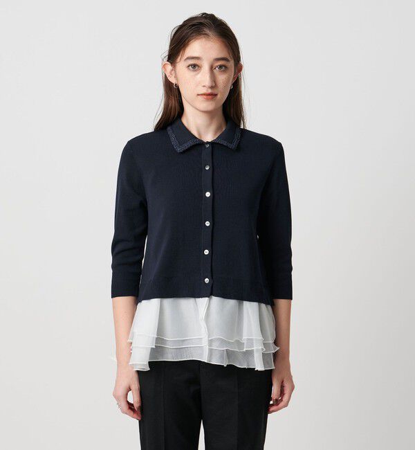 レディー ポロコンビ ニット ウォッシャブル（UNITED ARROWS）｜ルミネ