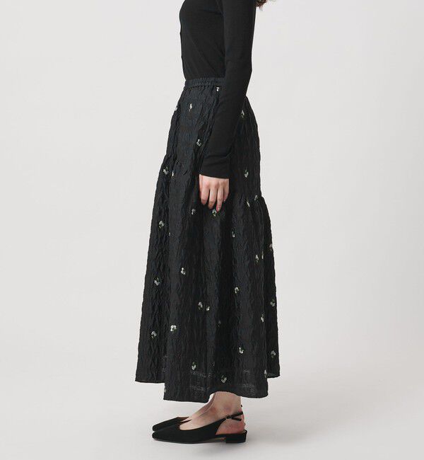 新品 UNITEDARROWS スクエアフラワージャガード スカート S(36) スクエア フラワー ジャガード スカート（UNITED ARROWS）｜ルミネの