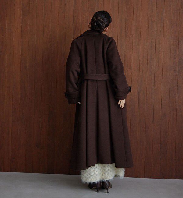 EMMEL REFINES＞EM ベルテッド フレア ロングコート（EMMEL REFINES