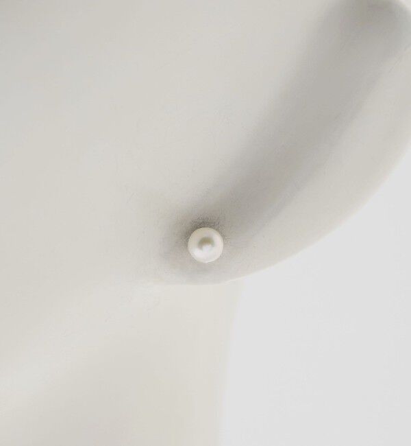 BEAUTY&YOUTH UNITED ARROWS「K10 淡水パール ピアス/5mm」|ピアス|