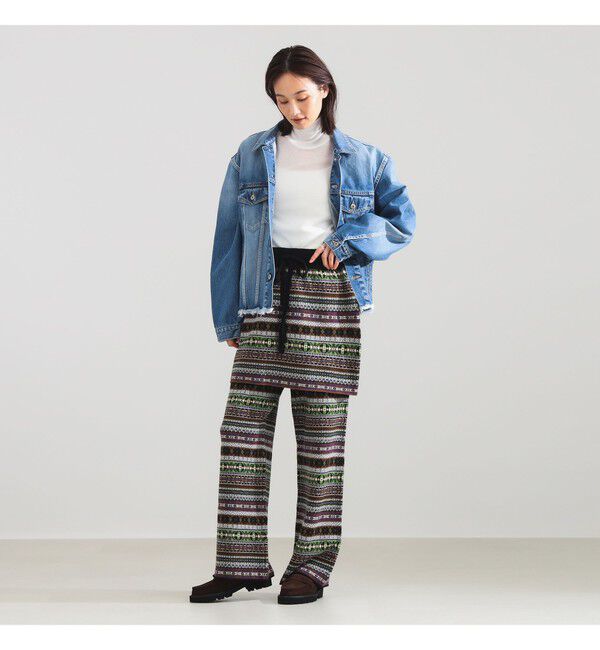 Demi-Luxe BEAMS 「INSCRIRE / デニム ジャケット」|ダッフルコート|