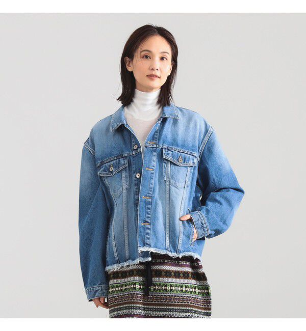 Demi-Luxe BEAMS 「INSCRIRE / デニム ジャケット」|ダッフルコート|