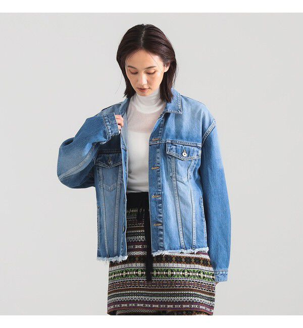 Demi-Luxe BEAMS 「INSCRIRE / デニム ジャケット」|ダッフルコート|