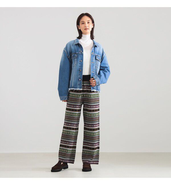 Demi-Luxe BEAMS 「INSCRIRE / デニム ジャケット」|ダッフルコート|