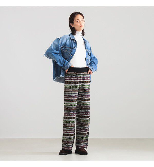 Demi-Luxe BEAMS 「INSCRIRE / デニム ジャケット」|ダッフルコート|