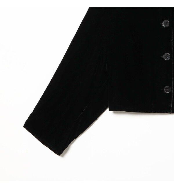 Demi-Luxe BEAMS 「BAUM UND PFERDGARTEN / ベルベット 4ボタン ジャケット」|ダッフルコート|
