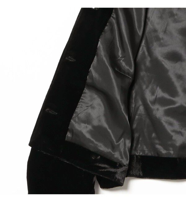 Demi-Luxe BEAMS 「BAUM UND PFERDGARTEN / ベルベット 4ボタン ジャケット」|ダッフルコート|