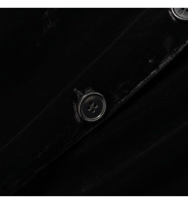 Demi-Luxe BEAMS 「BAUM UND PFERDGARTEN / ベルベット 4ボタン ジャケット」|ダッフルコート|