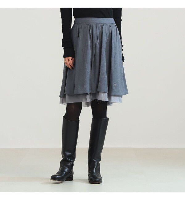 Demi-Luxe BEAMS 「THE GARMENT / Andrea ミディ スカート」|スカート|