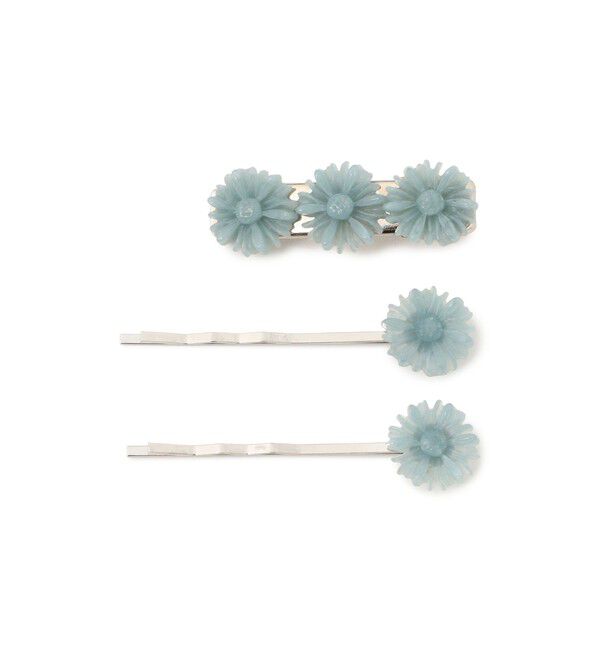 BEAMSBOY「レトロ フラワー ヘアピン 3セット」|その他|SAX
