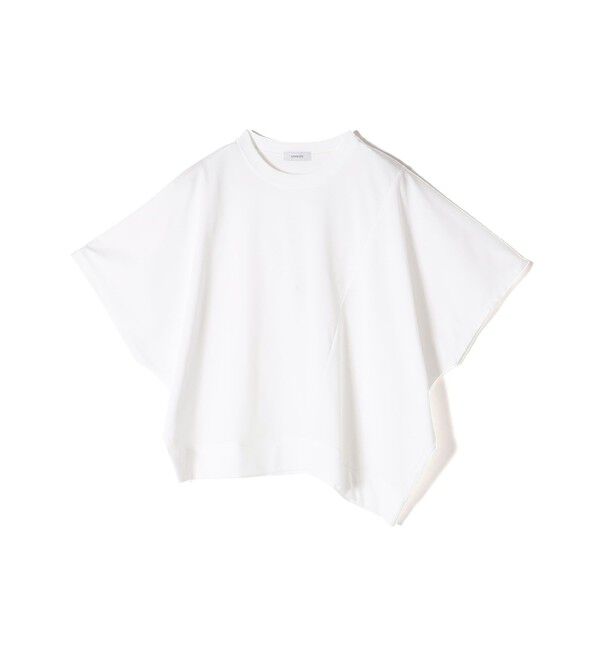 SHIPS for women「assiette:〈手洗い可能〉プレミアム 天竺 ワイド」|Tシャツ・カットソー|ホワイト系