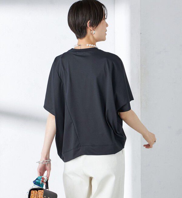 SHIPS for women「assiette:〈手洗い可能〉プレミアム 天竺 ワイド」|Tシャツ・カットソー|