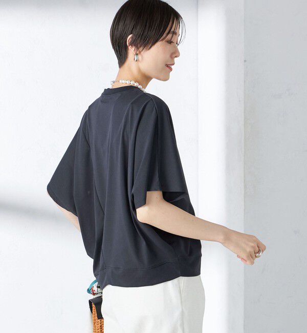 SHIPS for women「assiette:〈手洗い可能〉プレミアム 天竺 ワイド」|Tシャツ・カットソー|