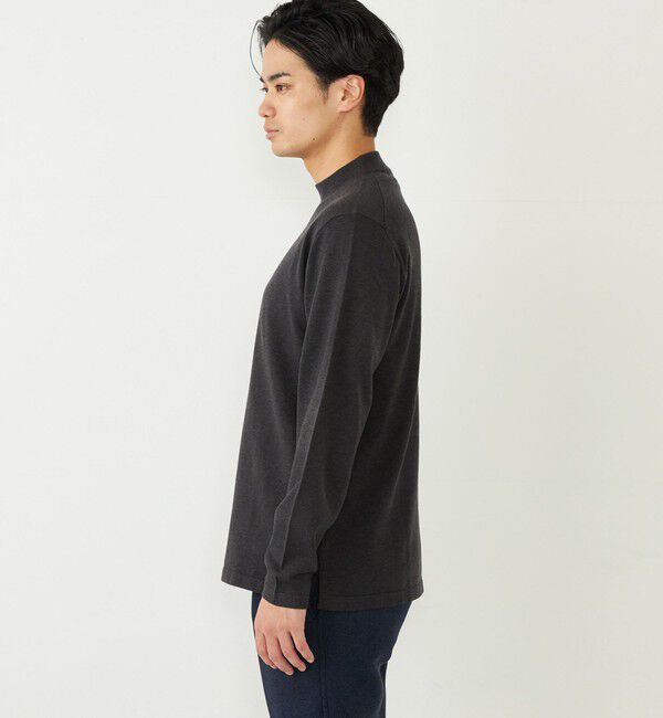 SHIPS Colors 「SHIPS Colors:〈吸湿発熱・手洗い可能〉Solist(R) Heat モックネック ニット」|ニット・セーター|