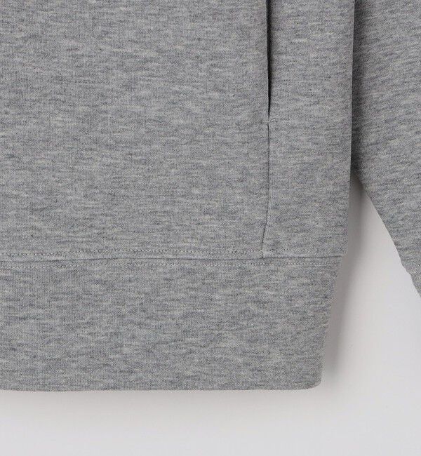 SHIPS「【WEB限定】SHIPS: ワンポイントロゴ ガスコットン ダブルニット ジップパーカー（セットアップ対応）」|パーカー|