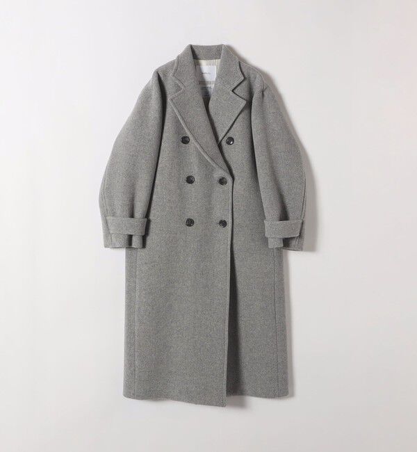 WEB限定】SHIPS any: PURE WOOL ロング テーラード コート（SHIPS any