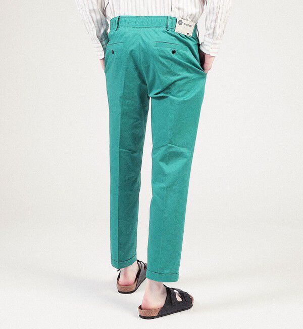 TOMORROWLAND MENS「コットンポリウレタン バックシャーリングスリムテーパードパンツ」|その他|