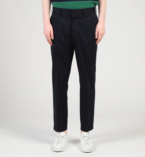 TOMORROWLAND MENS「コットンポリウレタン バックシャーリングスリムテーパードパンツ」|その他|