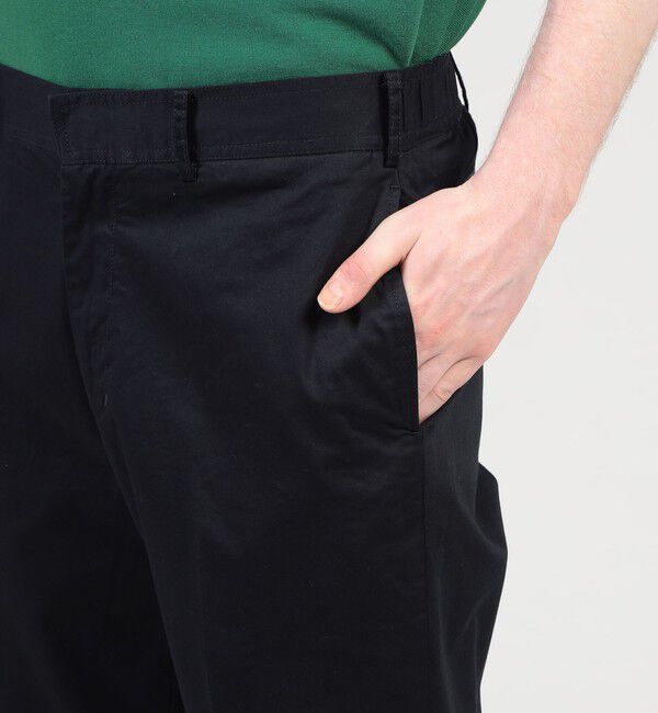 TOMORROWLAND MENS「コットンポリウレタン バックシャーリングスリムテーパードパンツ」|その他|