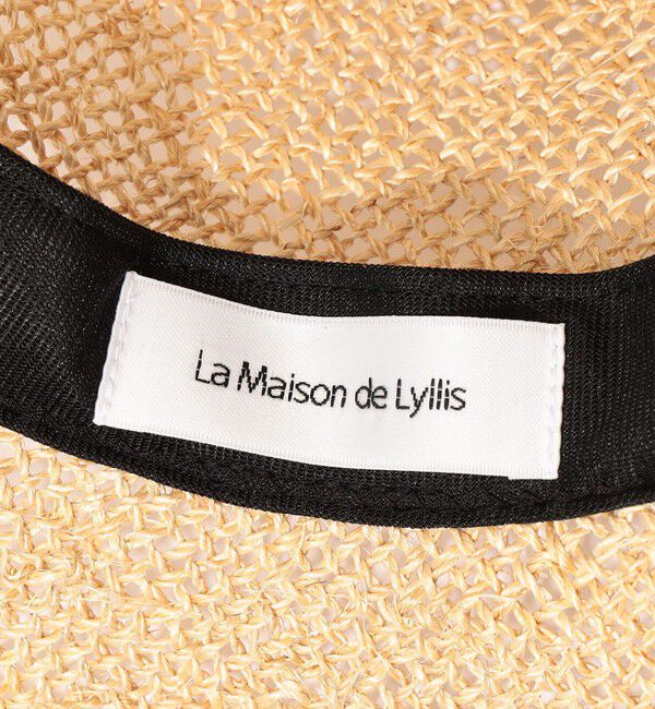 TOMORROWLAND GOODS「La Maison de Lyllis EVELYN ハット」|ストローハット|