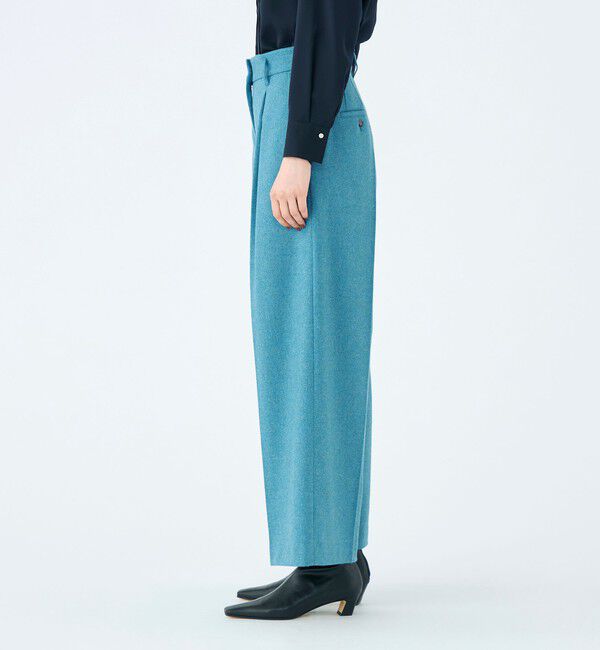 Ballsey「メランジカルゼ タックワイドパンツ」|その他|