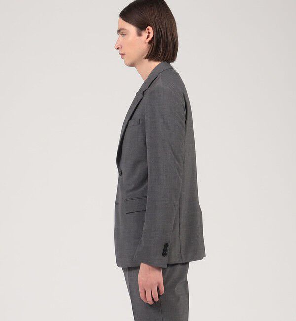 TOMORROWLAND MENS「ウールポリエステル シングルブレステッド2Bジャケット」|テーラードジャケット|