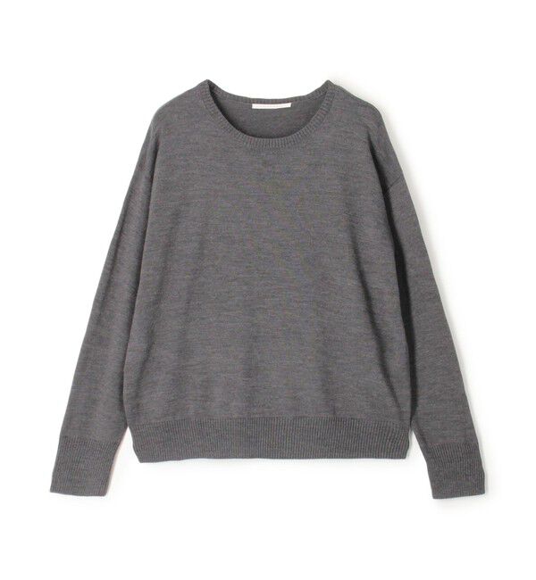 名品♡GALERIE VIE /ファインウーステッド クルーネックプルオーバー GALERIE VIE（ギャルリー ヴィー）の「ファインウーステッド クルー