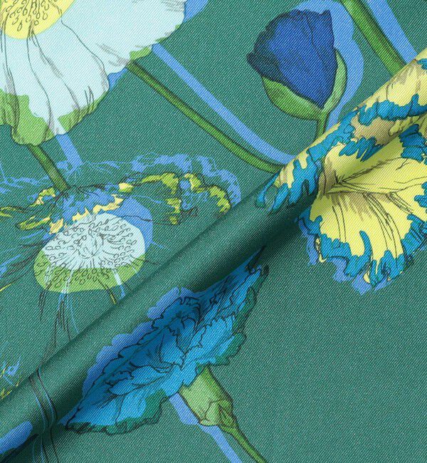 TOMORROWLAND GOODS「manipuri COLLAGE シルクスカーフ」|バンダナ・スカーフ|