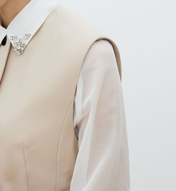 TOMORROWLAND collection「【WEB先行予約】ブロークンオックス ジレワンピース」|ワンピース|