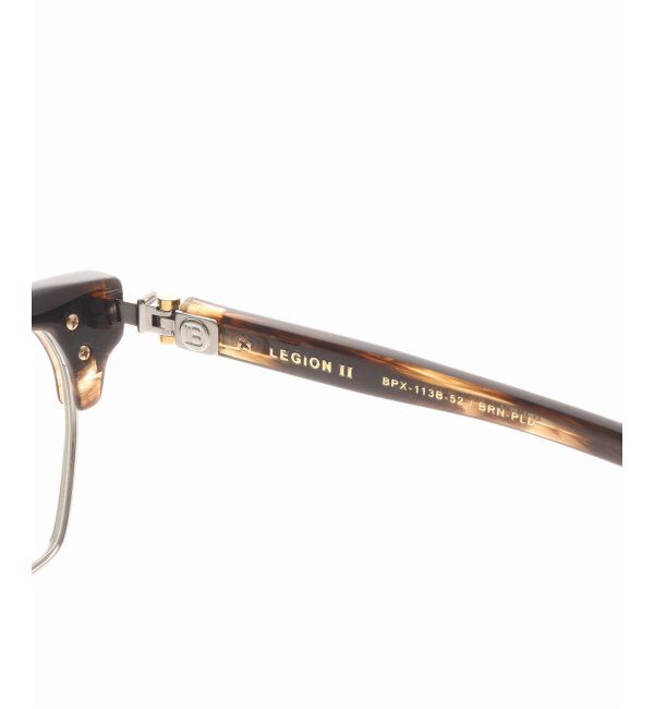 EYETHINK「【BALMAIN/バルマン】LEGION-II ブラウン Optical」|メガネ|