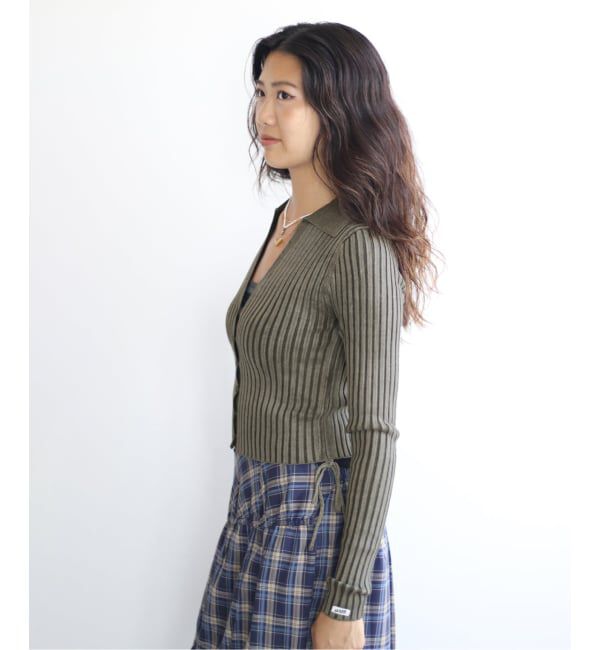JOINT WORKS「GUESS/ゲス GO SHIRRED TIE CARDIGAN」|カーディガン|