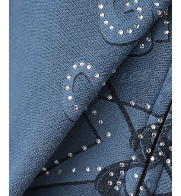 JOINT WORKS「GUESS/ゲス GO OS STAR RHINESTON HOODIE」|パーカー|