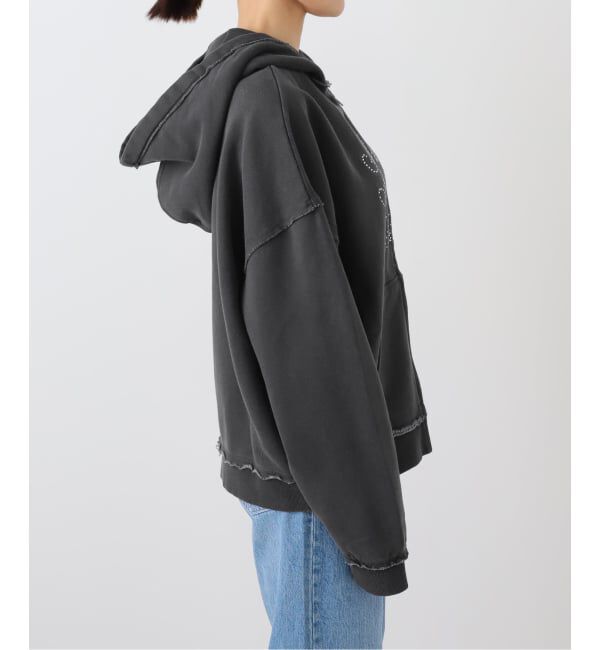 JOINT WORKS「GUESS/ゲス GO OS STAR RHINESTON HOODIE」|パーカー|