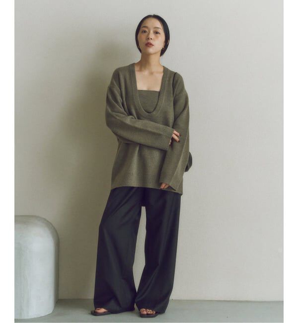 パンツ plage* MY Worsted Easy Pants*34 plage* MY Worsted Easy Pants*34