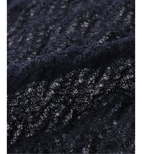 IENA「NICENICE MOMENT/ナイスナイスモーメント LACE KNIT TOP カットソー NNM1-25SS-004」|Tシャツ・カットソー|