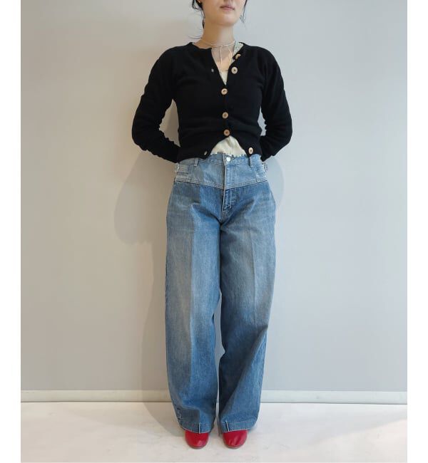 IENA LA BOUCLE「Baserange/ベースレンジ TIER カーディガン PUTCRC-WI25」|カーディガン|