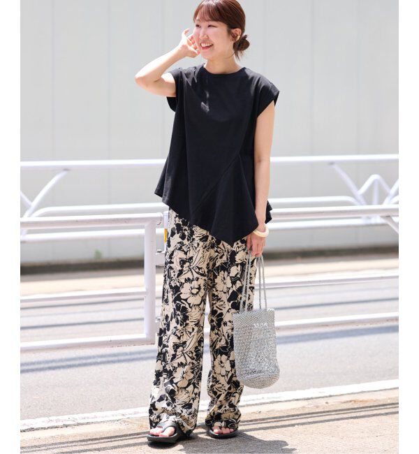 JOURNAL STANDARD relume「アシンメトリーヘムデザインプルオーバー」|Tシャツ・カットソー|