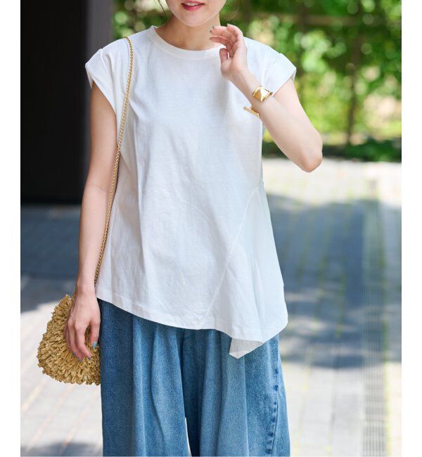 JOURNAL STANDARD relume「アシンメトリーヘムデザインプルオーバー」|Tシャツ・カットソー|