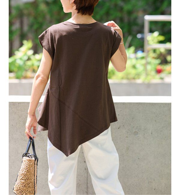 JOURNAL STANDARD relume「アシンメトリーヘムデザインプルオーバー」|Tシャツ・カットソー|