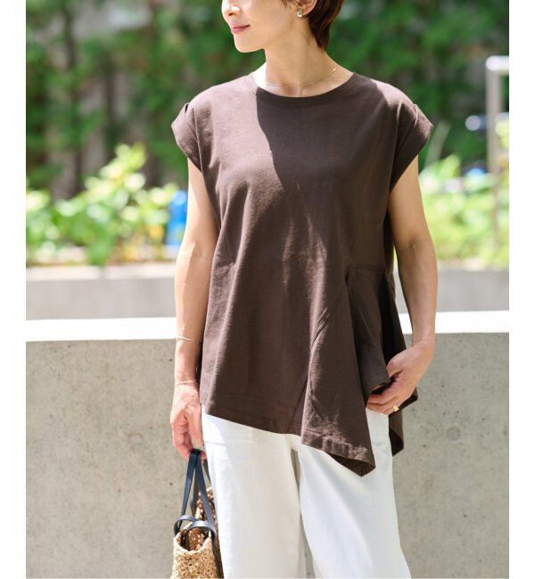 JOURNAL STANDARD relume「アシンメトリーヘムデザインプルオーバー」|Tシャツ・カットソー|