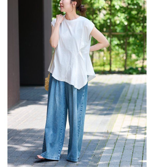 JOURNAL STANDARD relume「アシンメトリーヘムデザインプルオーバー」|Tシャツ・カットソー|