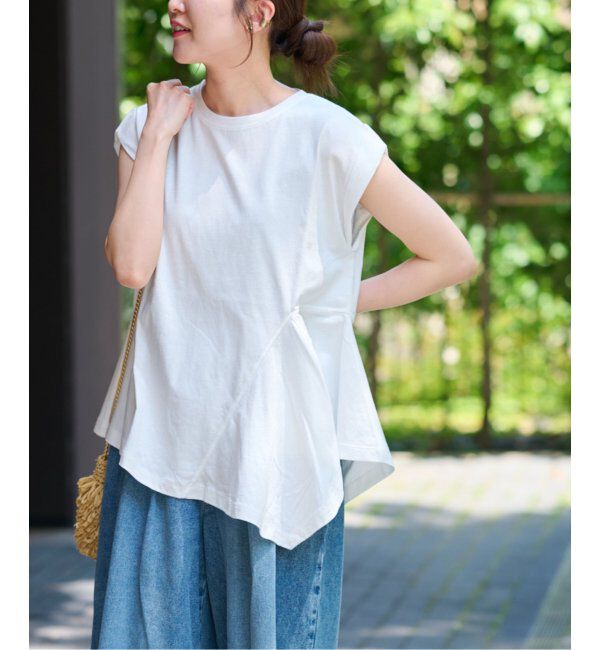 JOURNAL STANDARD relume「アシンメトリーヘムデザインプルオーバー」|Tシャツ・カットソー|ホワイト