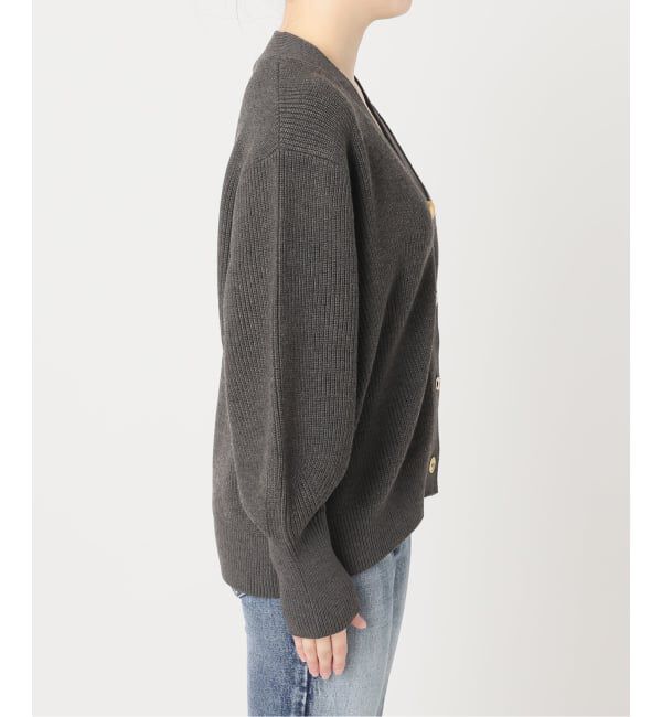 journal standard L'essage「GOLDボタン カーディガン」|カーディガン|