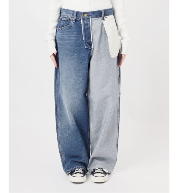 追加》《別注》【INSCRIRE*LEE*LESSAGE】COWBOY/RIDERSPANTS：デニム