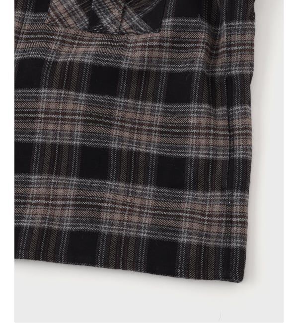 J.S.Homestead「J.S.Homestead / C/W/P チェック ミリタリー シャツ」|シャツ・ブラウス|