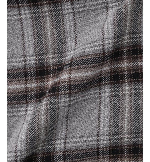 J.S.Homestead「J.S.Homestead / C/W/P チェック ミリタリー シャツ」|シャツ・ブラウス|