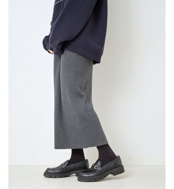 Spick and Span「《WEB限定追加》ラメリブニットタイトスカート」|スカート|