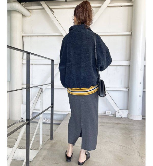 Spick and Span「《WEB限定追加》ラメリブニットタイトスカート」|スカート|