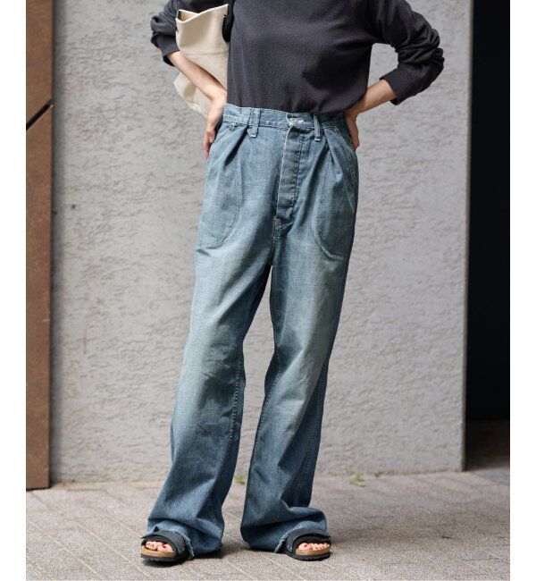 FRAMeWORK「≪追加≫BETTER THAN GOOD&times;BIG JOHN&times;FRAMeWORK PAINTERS DENIM」|デニム|ブルー A